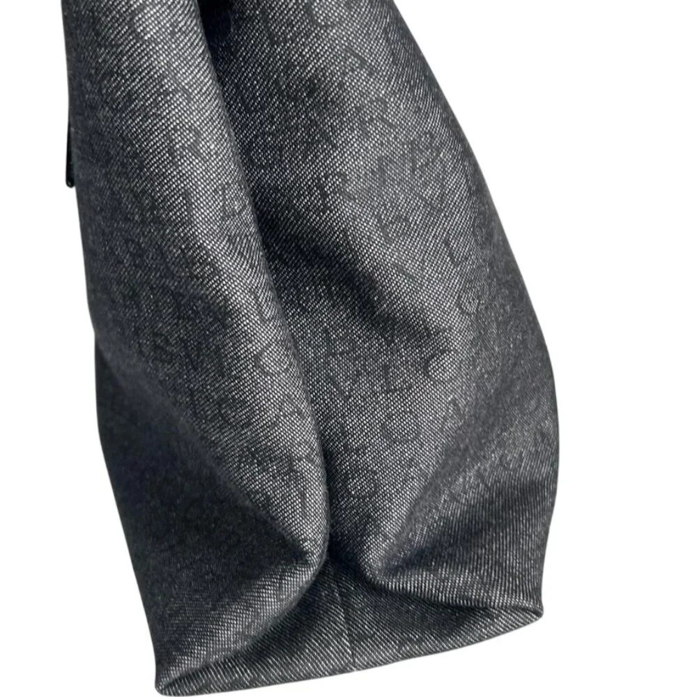 💎✨Beautiful✨💎Authentic BVLGARI Logo Mania Canvas Leather Tote Bag - Picture 5 of 16